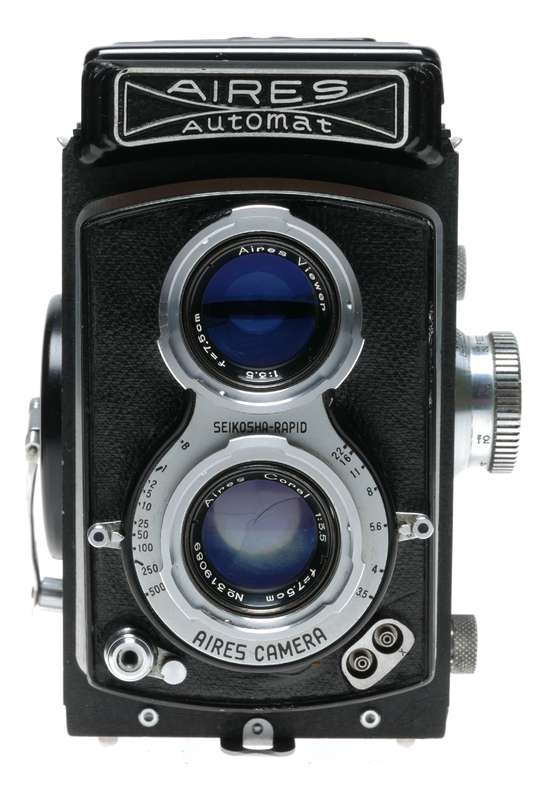 Aires Automat TLR Tower Reflex 6x6 Camera 120 Rollfilm