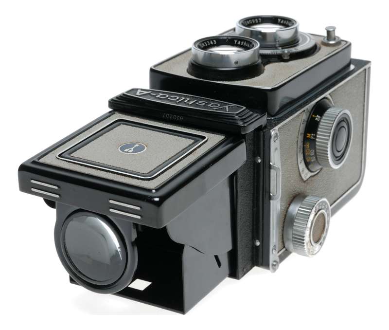 Yashica A 6x6 TLR 120 Roll Film Camera Yashikor 1:3.5 f=80mm