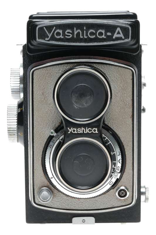 Yashica A 6x6 TLR 120 Roll Film Camera Yashikor 1:3.5 f=80mm