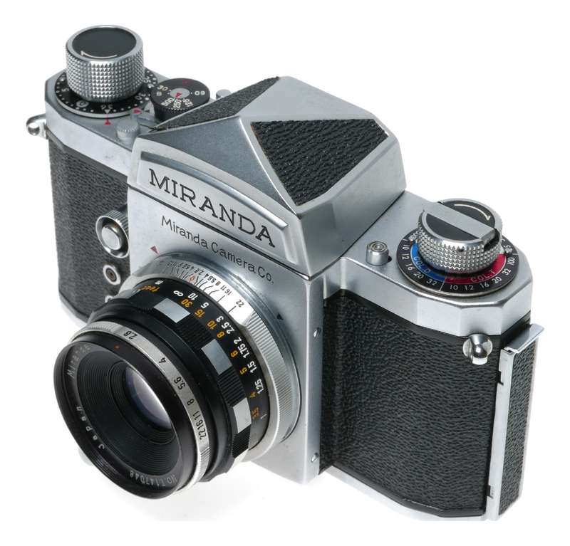 Miranda Model ST 35mm SLR Film Camera 1:2.8 f=5cm Rare
