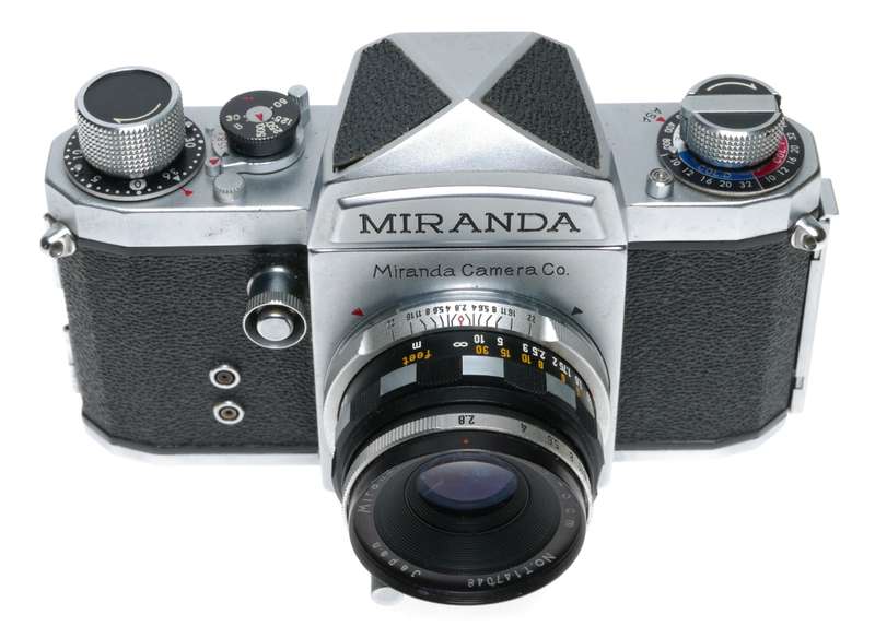 Miranda Model ST 35mm SLR Film Camera 1:2.8 f=5cm Rare