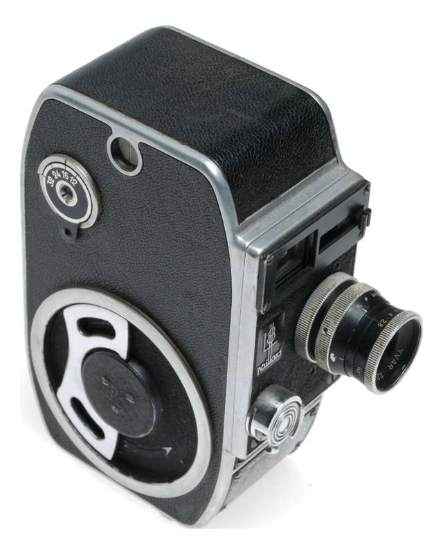 Bolex Paillard L8 Cine Movie Camera Yvar 1:2.8 F=12.5mm