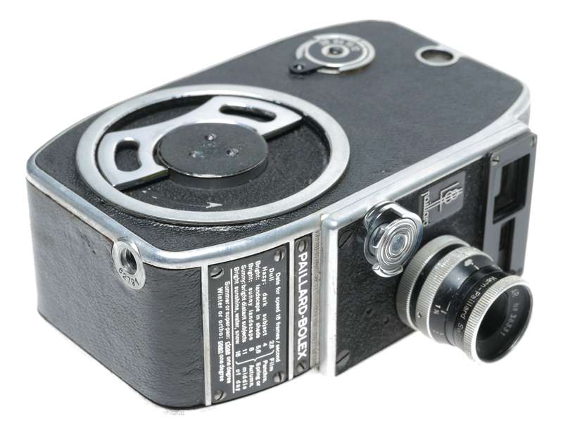 Bolex Paillard L8 Cine Movie Camera Yvar 1:2.8 F=12.5mm
