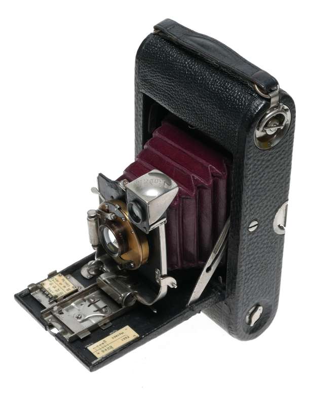 Kodak No.3 Folding Pocket Camera Model E2 Bausch Lomb Shutter