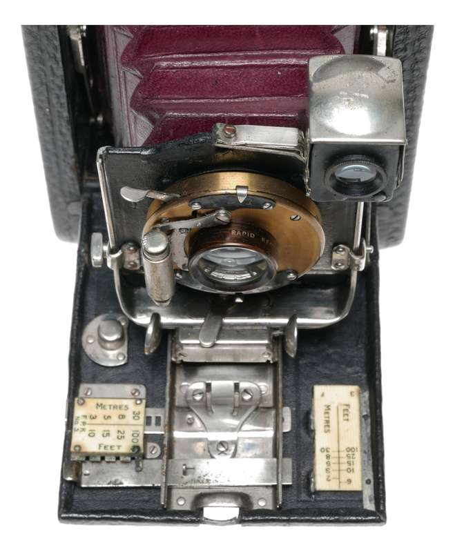 Kodak No.3 Folding Pocket Camera Model E2 Bausch Lomb Shutter