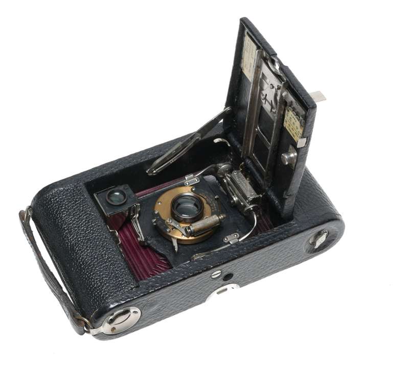 Kodak No.3 Folding Pocket Camera Model E2 Bausch Lomb Shutter