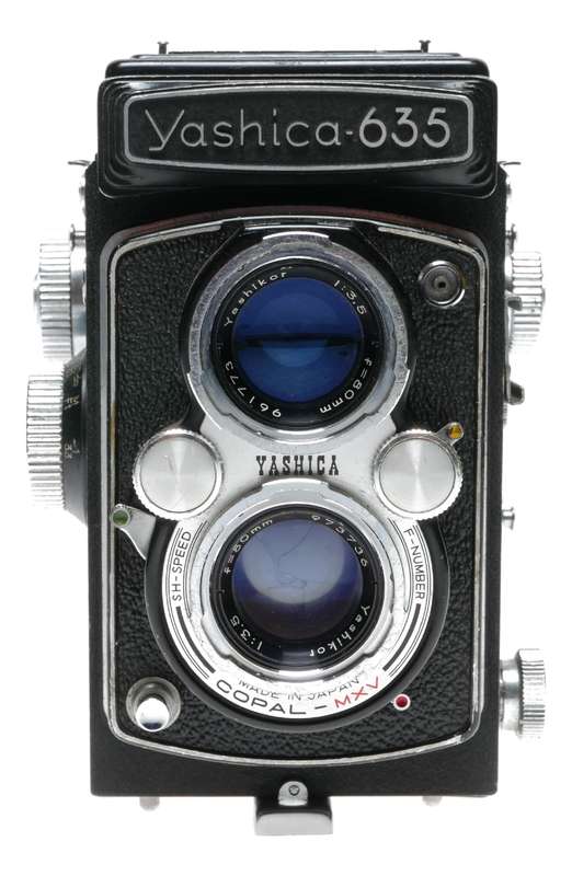 Yashica 635 Dual Format 120 35mm TLR Camera 1:3.5 F=80mm