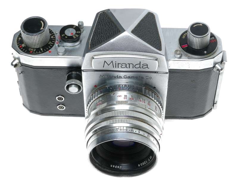 Miranda T 35mm Film SLR Camera Pentaprism Finder 1.9/50mm