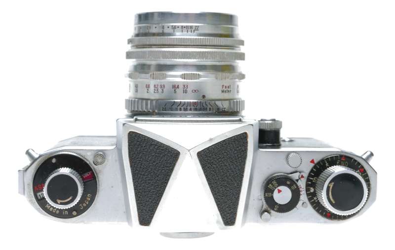 Miranda T 35mm Film SLR Camera Pentaprism Finder 1.9/50mm