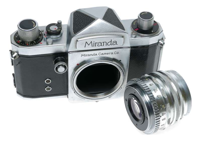 Miranda T 35mm Film SLR Camera Pentaprism Finder 1.9/50mm