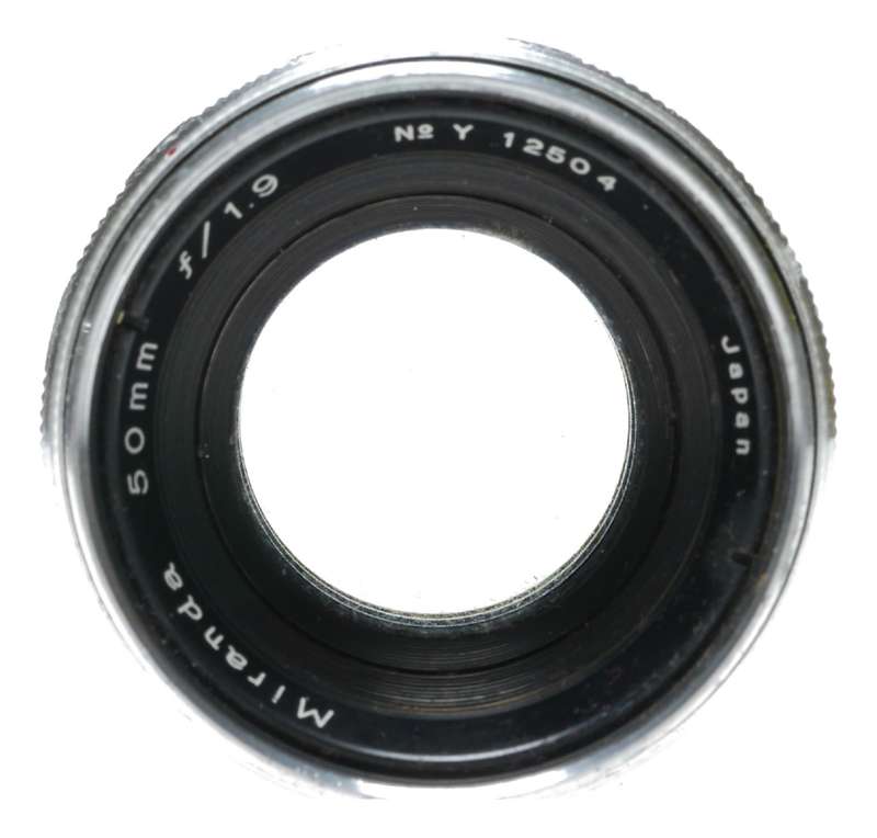 Miranda T 35mm Film SLR Camera Pentaprism Finder 1.9/50mm