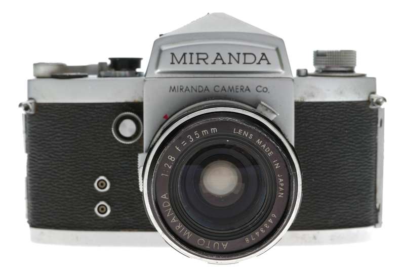 Miranda DR 35mm Film SLR Camera Pentaprism Finder 1:2.8 f=35mm