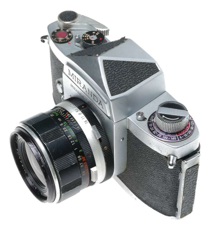 Miranda DR 35mm Film SLR Camera Pentaprism Finder 1:2.8 f=35mm