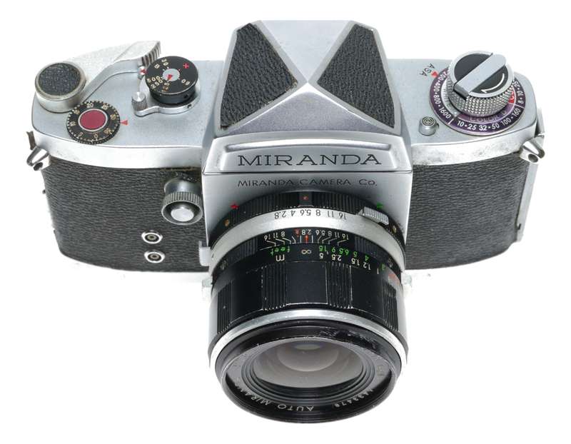 Miranda DR 35mm Film SLR Camera Pentaprism Finder 1:2.8 f=35mm