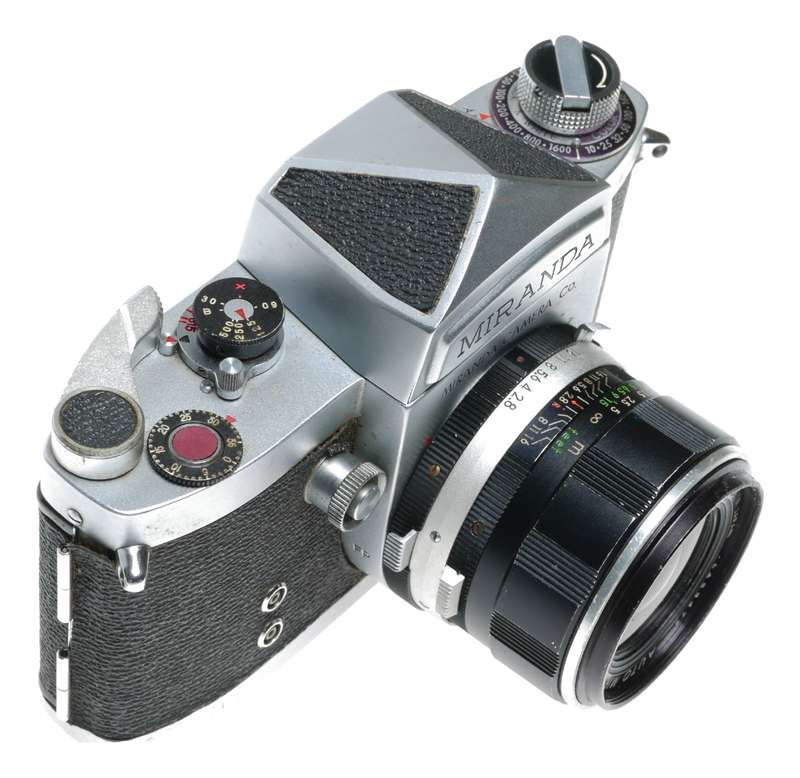 Miranda DR 35mm Film SLR Camera Pentaprism Finder 1:2.8 f=35mm