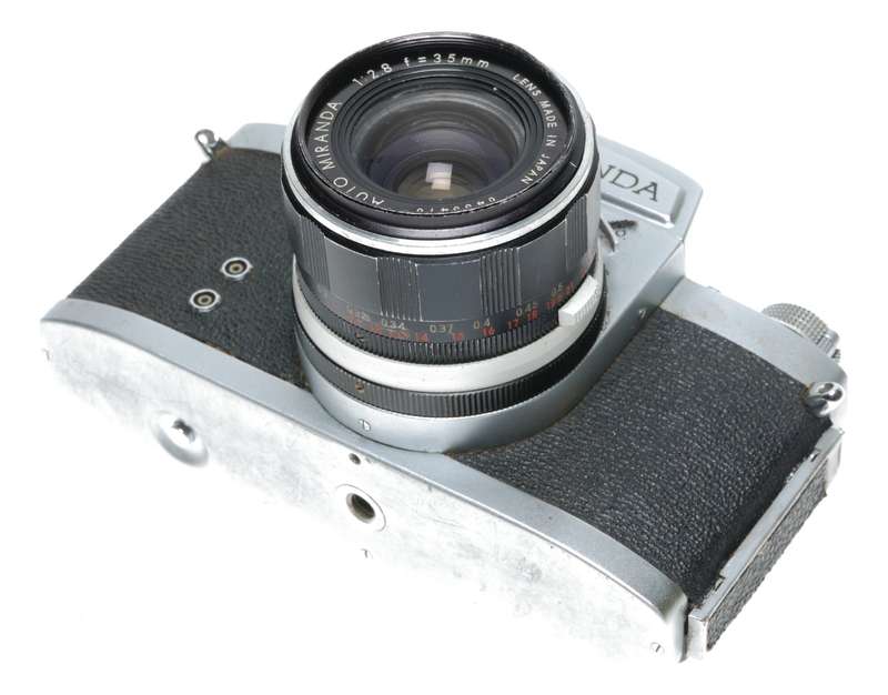 Miranda DR 35mm Film SLR Camera Pentaprism Finder 1:2.8 f=35mm