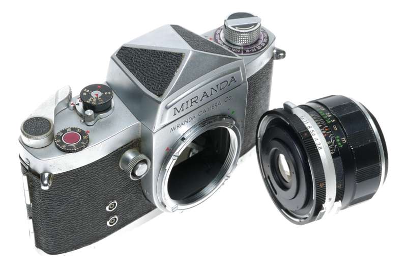 Miranda DR 35mm Film SLR Camera Pentaprism Finder 1:2.8 f=35mm