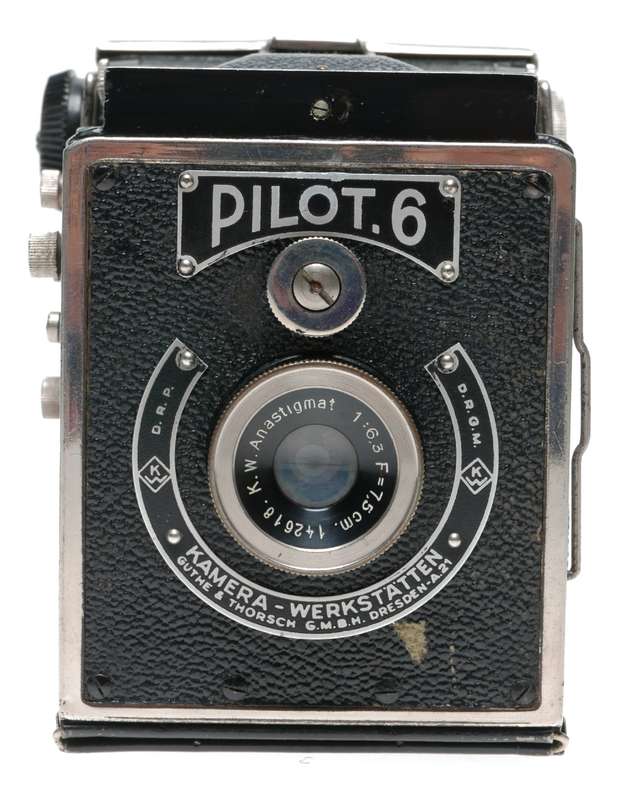KW Kamera Werkstatten Pilot.6 120 Rollfilm Camera 1:6.3 F=7.5cm