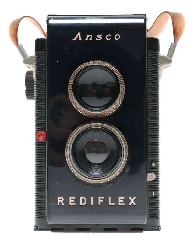Ansco Rediflex 6x6 620 Rollfilm Pseudo TLR Bakelite Camera