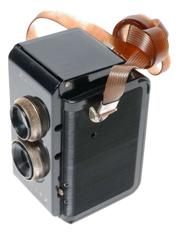 Ansco Rediflex 6x6 620 Rollfilm Pseudo TLR Bakelite Camera