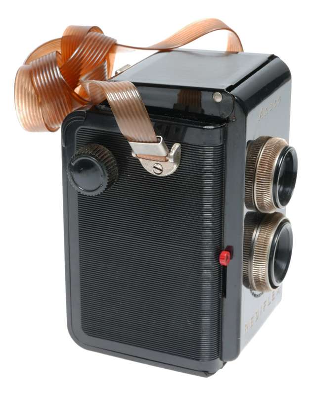 Ansco Rediflex 6x6 620 Rollfilm Pseudo TLR Bakelite Camera