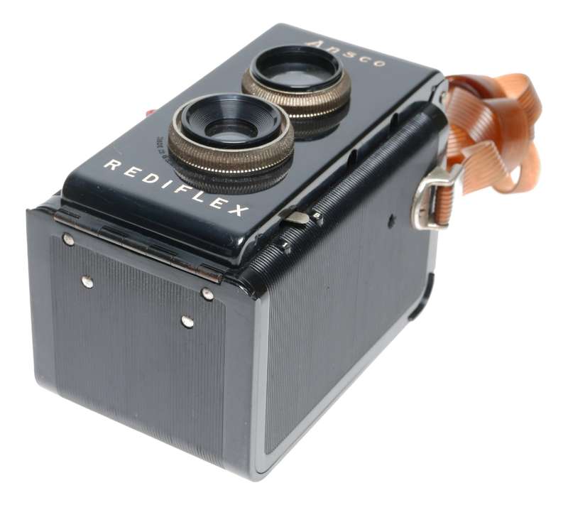 Ansco Rediflex 6x6 620 Rollfilm Pseudo TLR Bakelite Camera