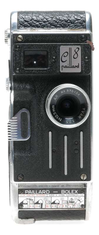 Bolex Paillard C8 Cine Movie Camera Yvar 1:2.5 f=12.5mm