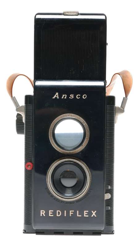 Ansco Rediflex 6x6 620 Rollfilm Pseudo TLR Bakelite Camera