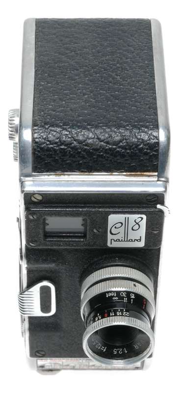 Bolex Paillard C8 Cine Movie Camera Yvar 1:2.5 f=12.5mm