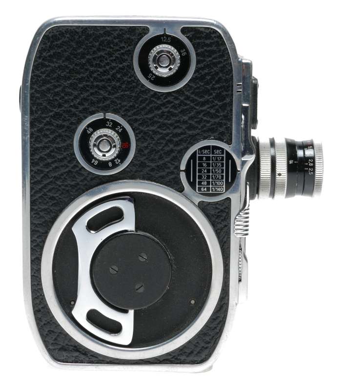 Bolex Paillard C8 Cine Movie Camera Yvar 1:2.5 f=12.5mm