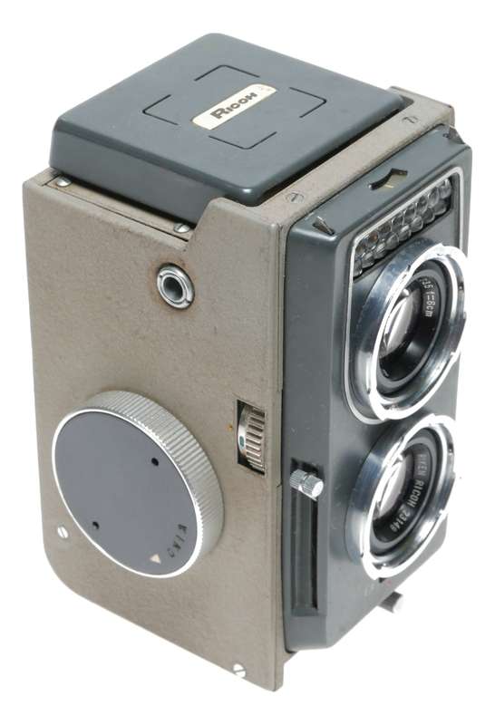 Ricohmatic 44 TLR 127 Film 4x4 Camera Ricoh 6cm f/3.5 Rare