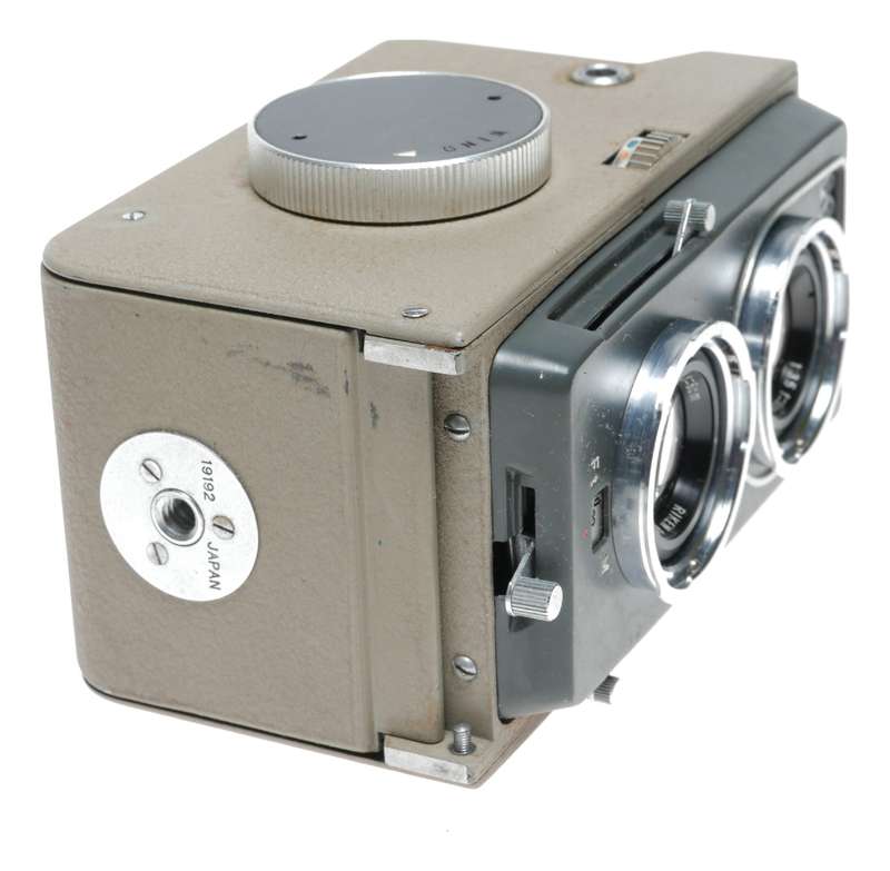 Ricohmatic 44 TLR 127 Film 4x4 Camera Ricoh 6cm f/3.5 Rare