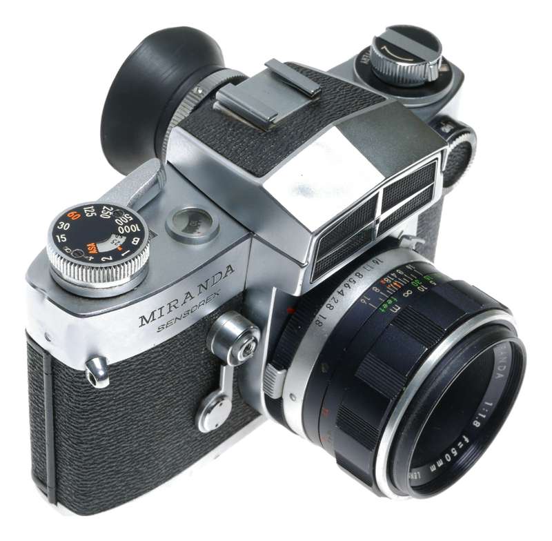 Miranda Sensorex Type 6 35mm Film SLR Camera 1:1.8 f=50mm