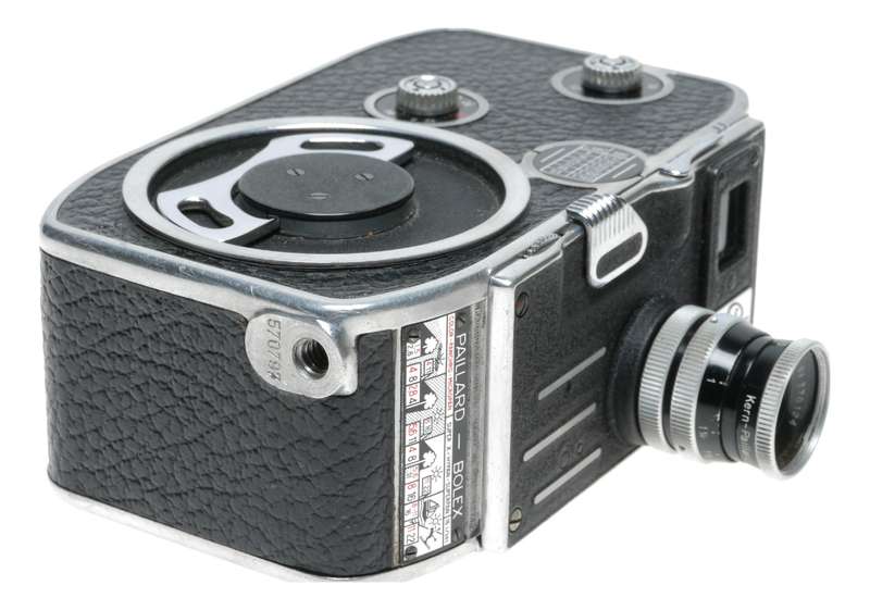 Bolex Paillard C8 Cine Movie Camera Yvar 1:2.5 f=12.5mm
