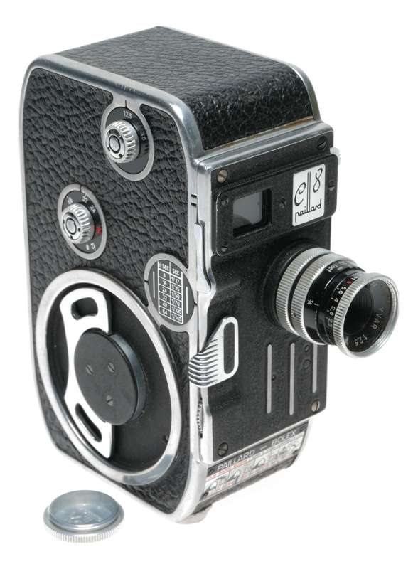 Bolex Paillard C8 Cine Movie Camera Yvar 1:2.5 f=12.5mm