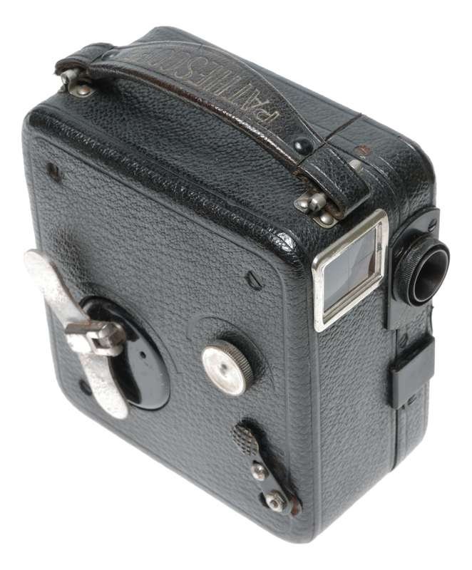 Pathescope Motocamera C.268 9.5 Film Cine Movie Camera Stellor F:3.5