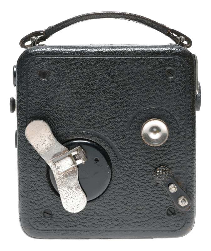 Pathescope Motocamera C.268 9.5 Film Cine Movie Camera Stellor F:3.5