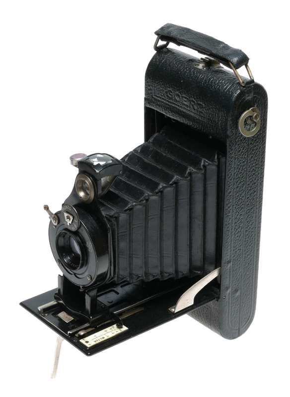 C.P.Goerz Roll Tengor 6.5x11 Folding Camera Axiar 1:7.7 F=12.5cm