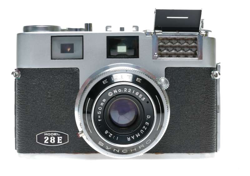 Elite 28 E 35mm Film RF Camera Ezumar 1:2.8/50 Rare Samoca 35LE