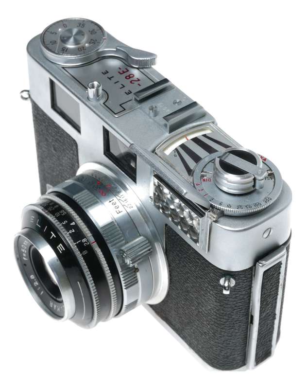 Elite 28 E 35mm Film RF Camera Ezumar 1:2.8/50 Rare Samoca 35LE