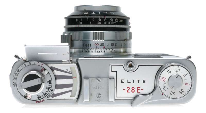 Elite 28 E 35mm Film RF Camera Ezumar 1:2.8/50 Rare Samoca 35LE