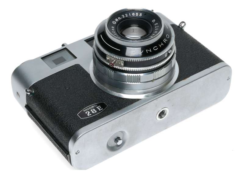 Elite 28 E 35mm Film RF Camera Ezumar 1:2.8/50 Rare Samoca 35LE