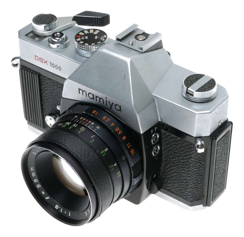 Mamiya DSX1000 35mm Film SLR Camera Auto Sekor SX 1:1.8 f=55mm