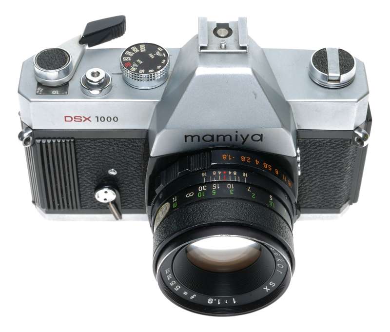 Mamiya DSX1000 35mm Film SLR Camera Auto Sekor SX 1:1.8 f=55mm