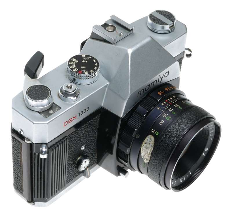 Mamiya DSX1000 35mm Film SLR Camera Auto Sekor SX 1:1.8 f=55mm