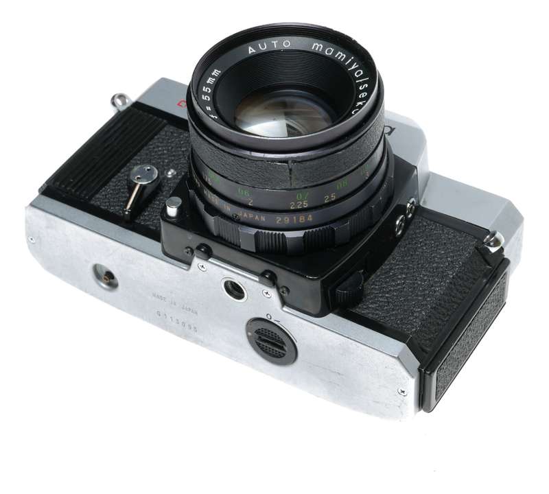Mamiya DSX1000 35mm Film SLR Camera Auto Sekor SX 1:1.8 f=55mm