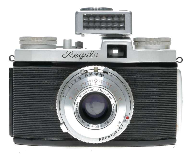 King Regula I-P 35mm Film Camera Steinheil Cassar 1:2.8 f=50mm VL