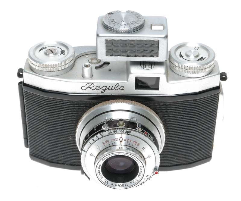 King Regula I-P 35mm Film Camera Steinheil Cassar 1:2.8 f=50mm VL