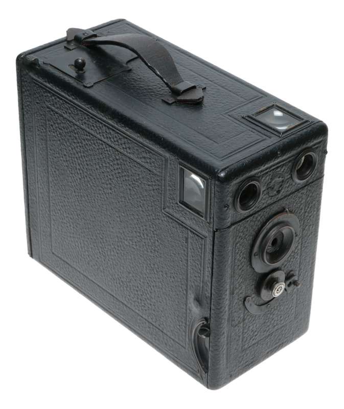 Houghton Ensign Klito Quarter Plate Magazine Box Camera