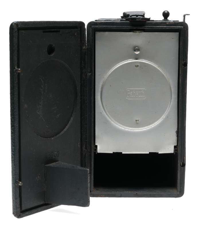 Houghton Ensign Klito Quarter Plate Magazine Box Camera